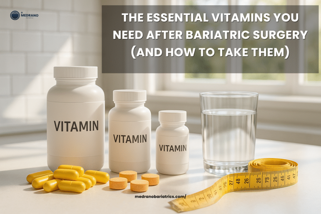 vitamins after bariatric surgery